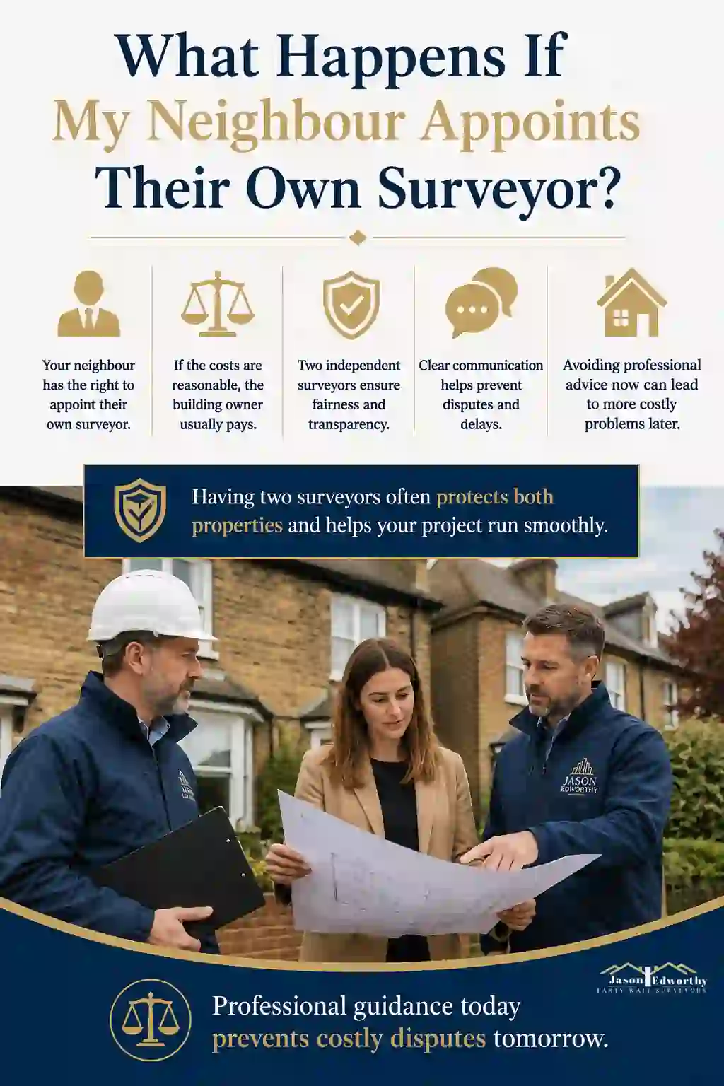 What Happens If My Neighbour Appoints Their Own Surveyor Witham?